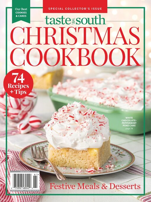 Cover image for Taste of the South Christmas Cookbook 2025